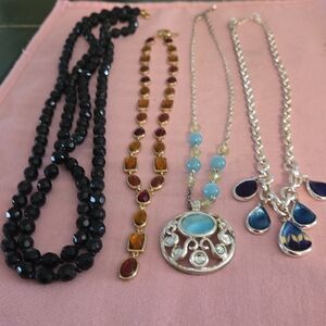 Bundle Of 4 Necklesses